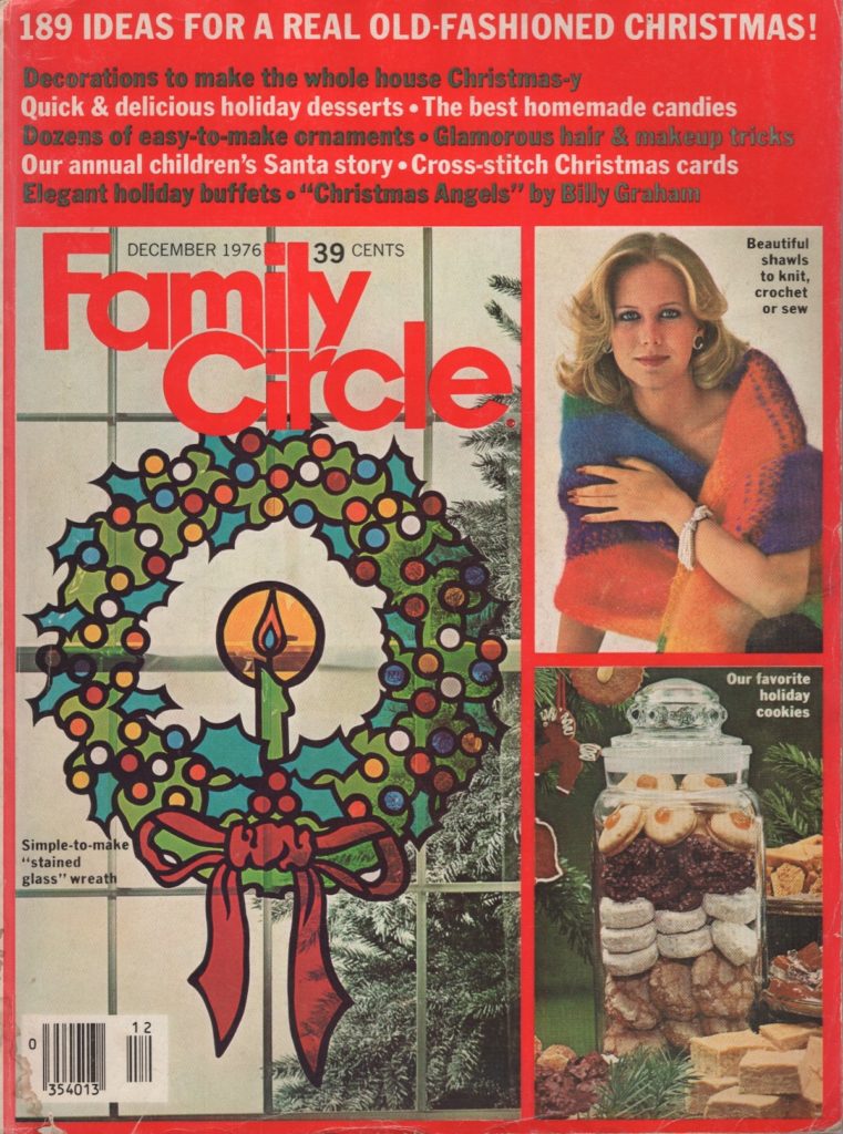 Cover of Family Circle, December 1976